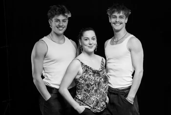 TriSwiss : Nathan Schneider, Gilles Thuégaz, Solène Haefeli